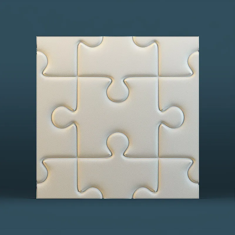 Пазл большой 3д панели